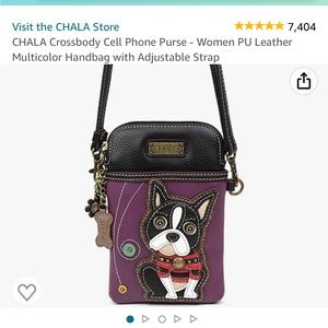 CHALA Crossbody Cell Phone Purse - Women PU Leather Multicolor Handbag